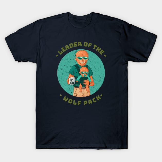 Leader of the Wolf Pack T-Shirt by Perpetual Brunch